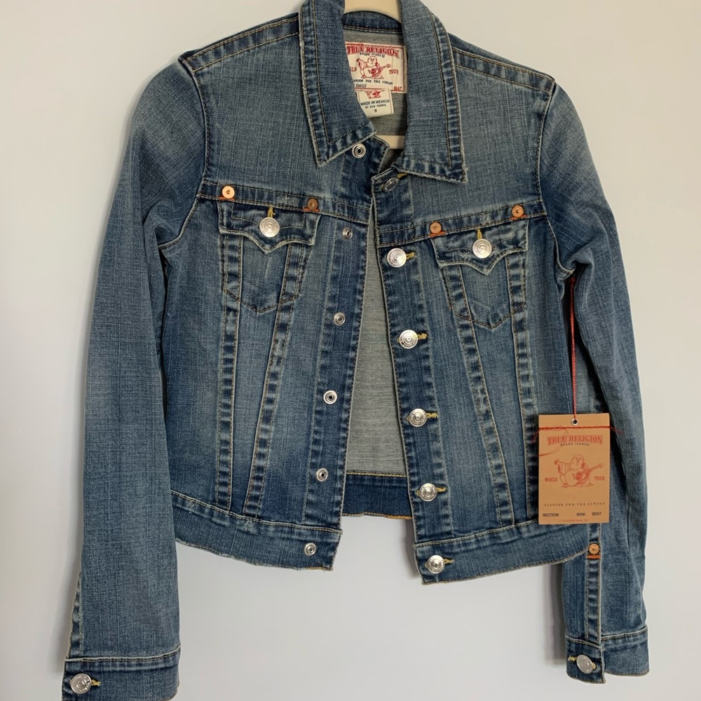 True religion Jean jacket